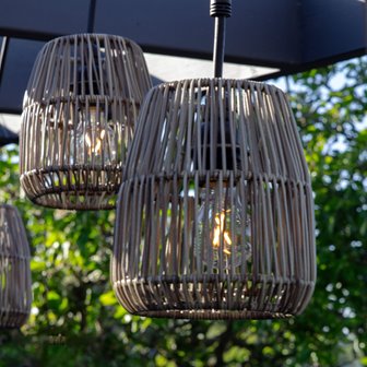 Girlanda ogrodowa outdoor 6,5m z abażurami Sajgon